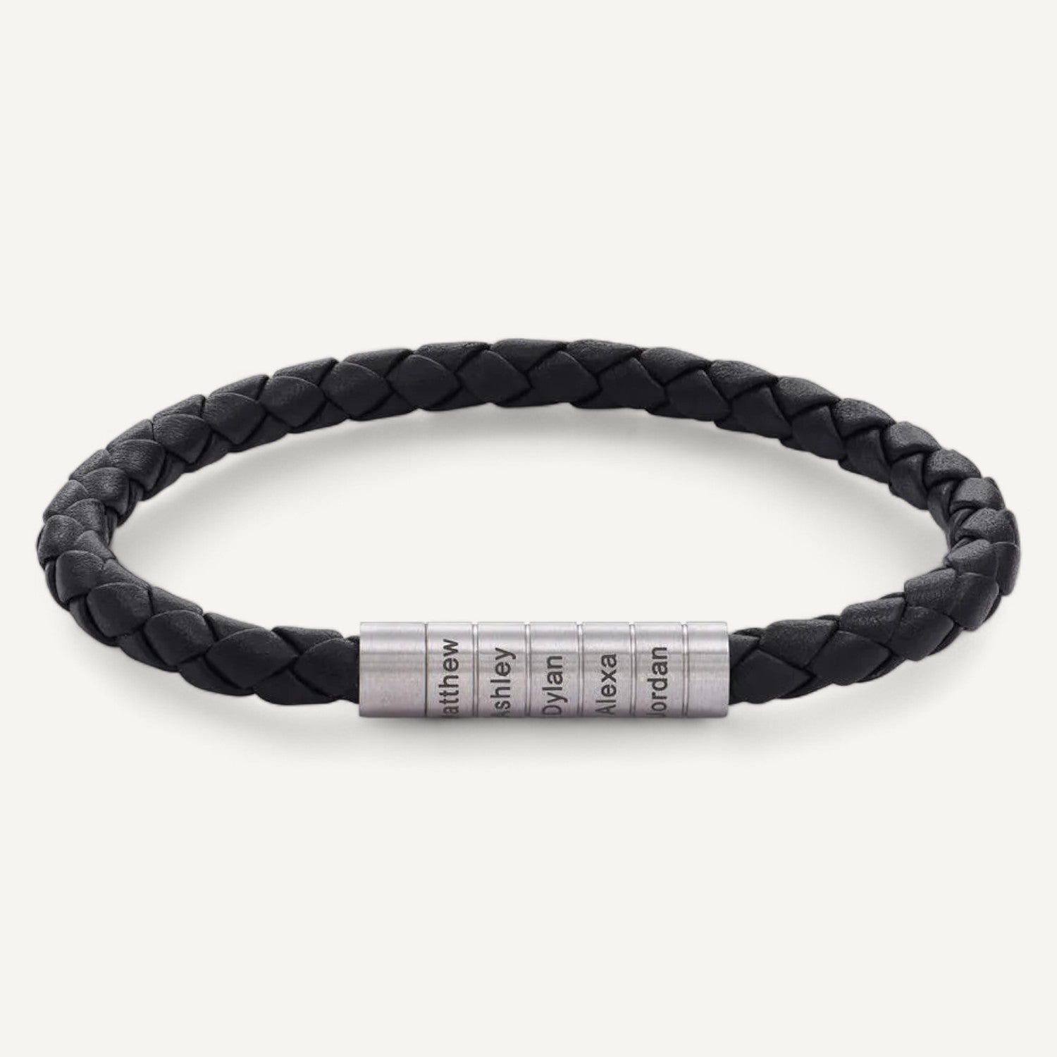 Bracelet Personnalisé Prénom Noir