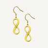 Boucles d'Oreilles Personnalisé Infini S925