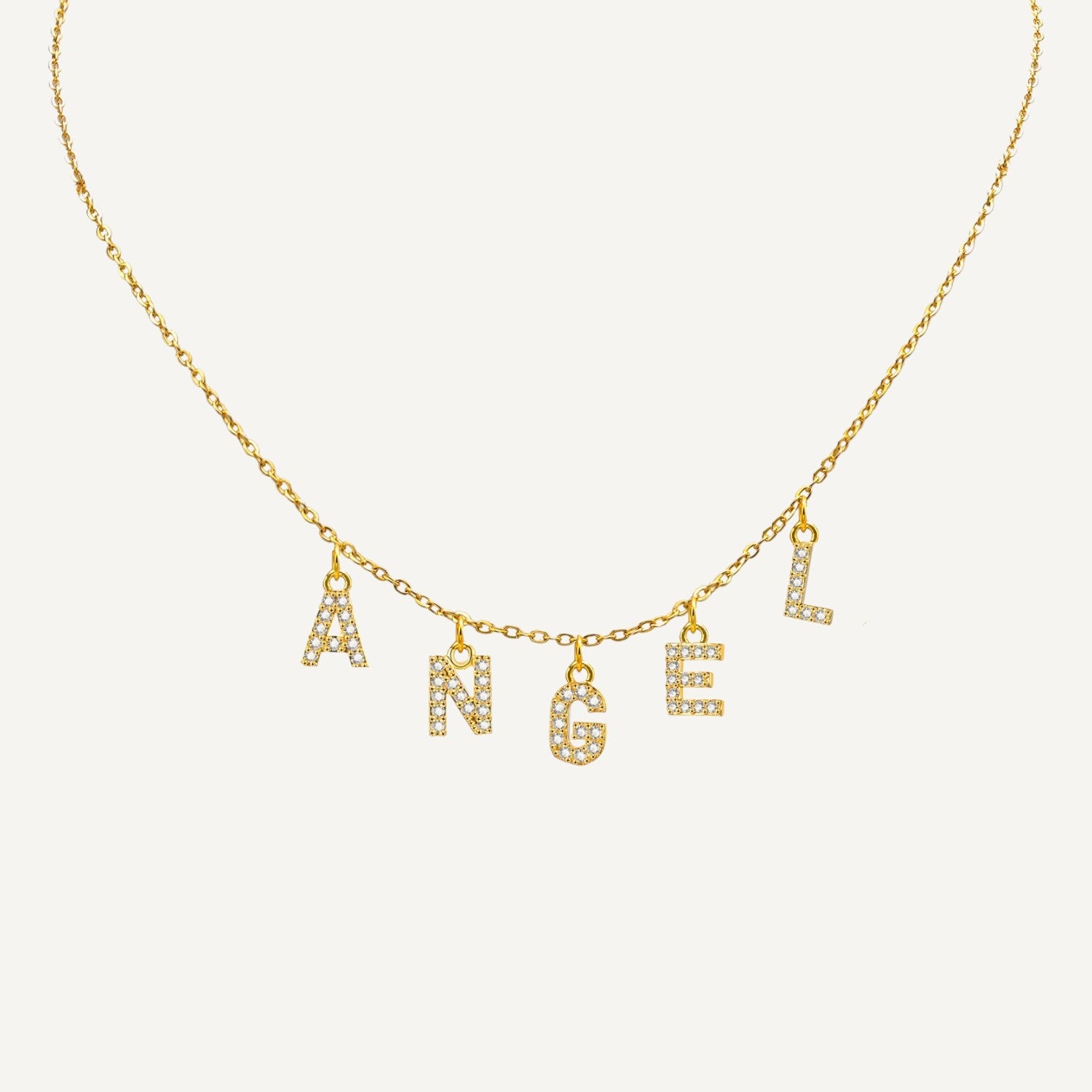 Collier Prénom Lettre Séparée